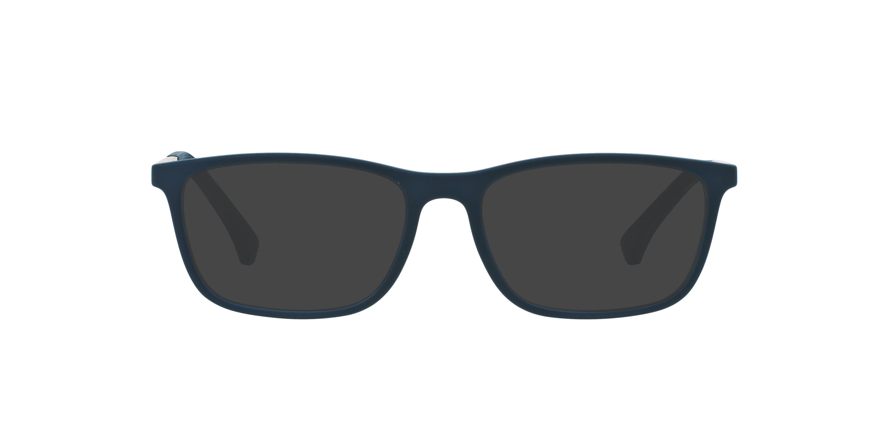 EA3069 Rubber blauw KunststofEyeglass Frames van B24, met getinte lenzen