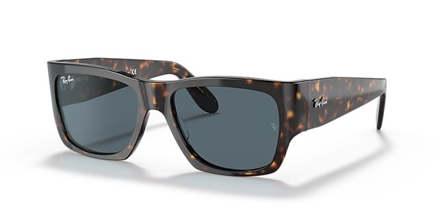 RB2187 Havana AcetaatSunglass Frames van B24, Hoekweergave
