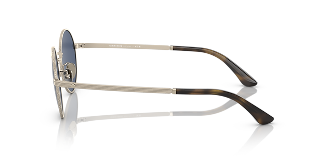 AR6140 Matt Hellgold MetallSunglass Frames von B24, Seitenansicht