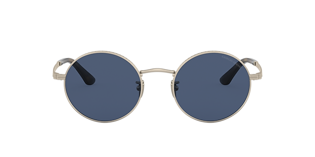 AR6140 Matt Hellgold MetallSunglass Frames von B24, mit getönten Gläsern