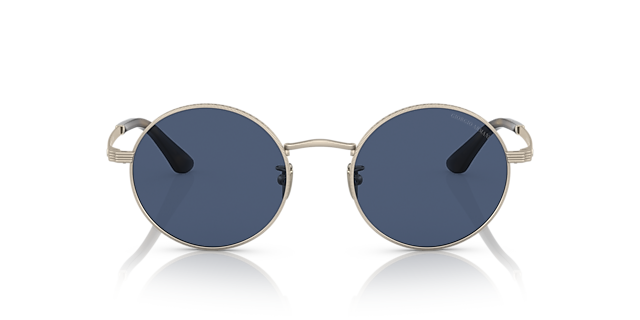 AR6140 Matt Hellgold MetallSunglass Frames von B24, Vorderansicht