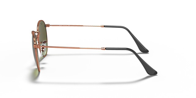 RB3447 Brons-Koper MetaalSunglass Frames van B24, Zijaanzicht