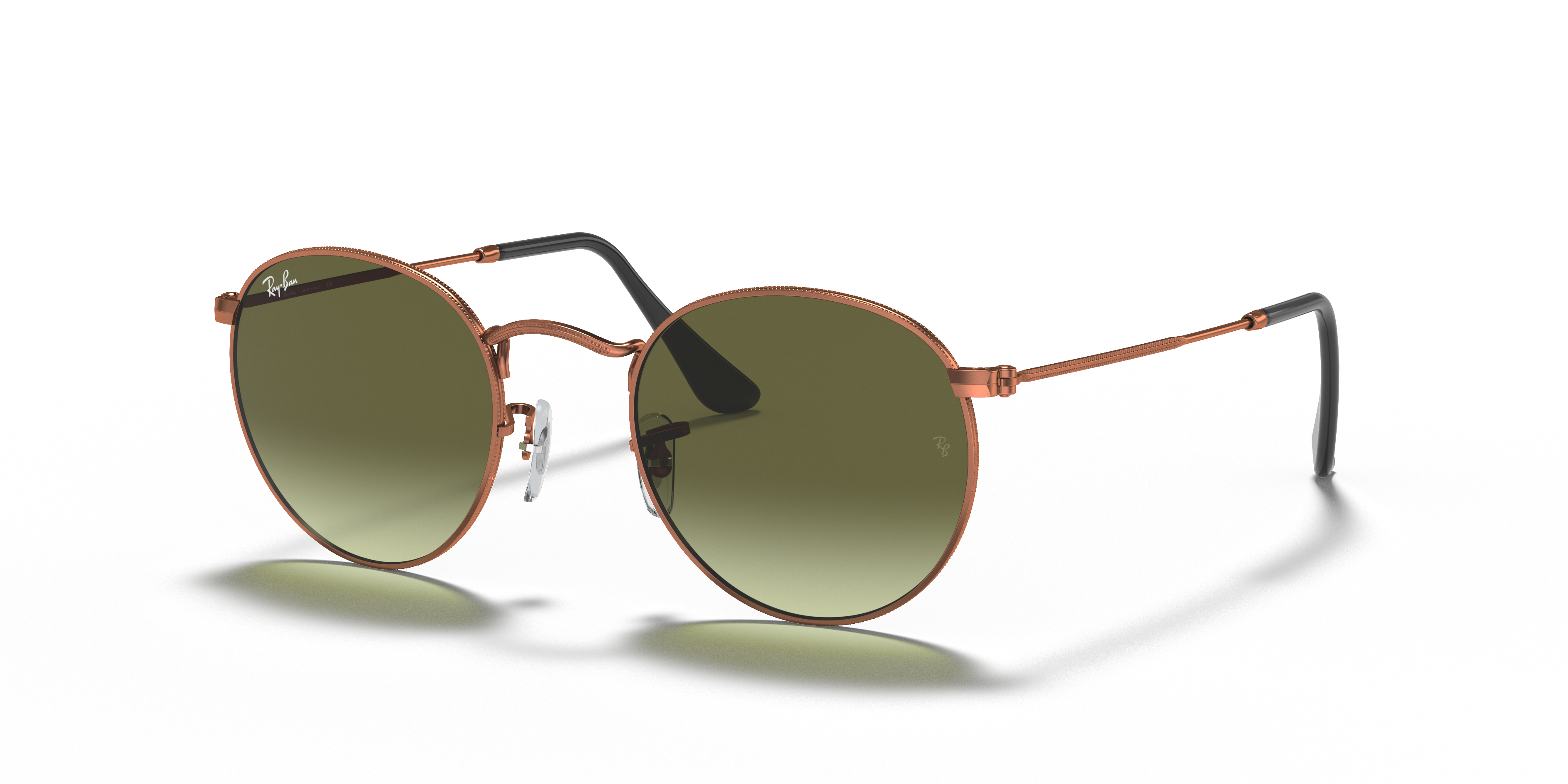 RB3447 Brons-Koper MetaalSunglass Frames van B24, Hoekweergave