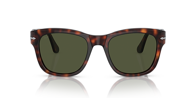 PO3313S Tortoise bruin AcetaatSunglass Frames van B24, Vooraanzicht