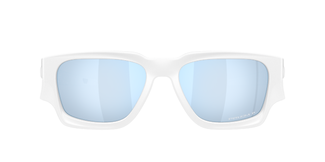 Instagator Matt Weiß KunststoffSunglass Frames von B24, mit getönten Gläsern