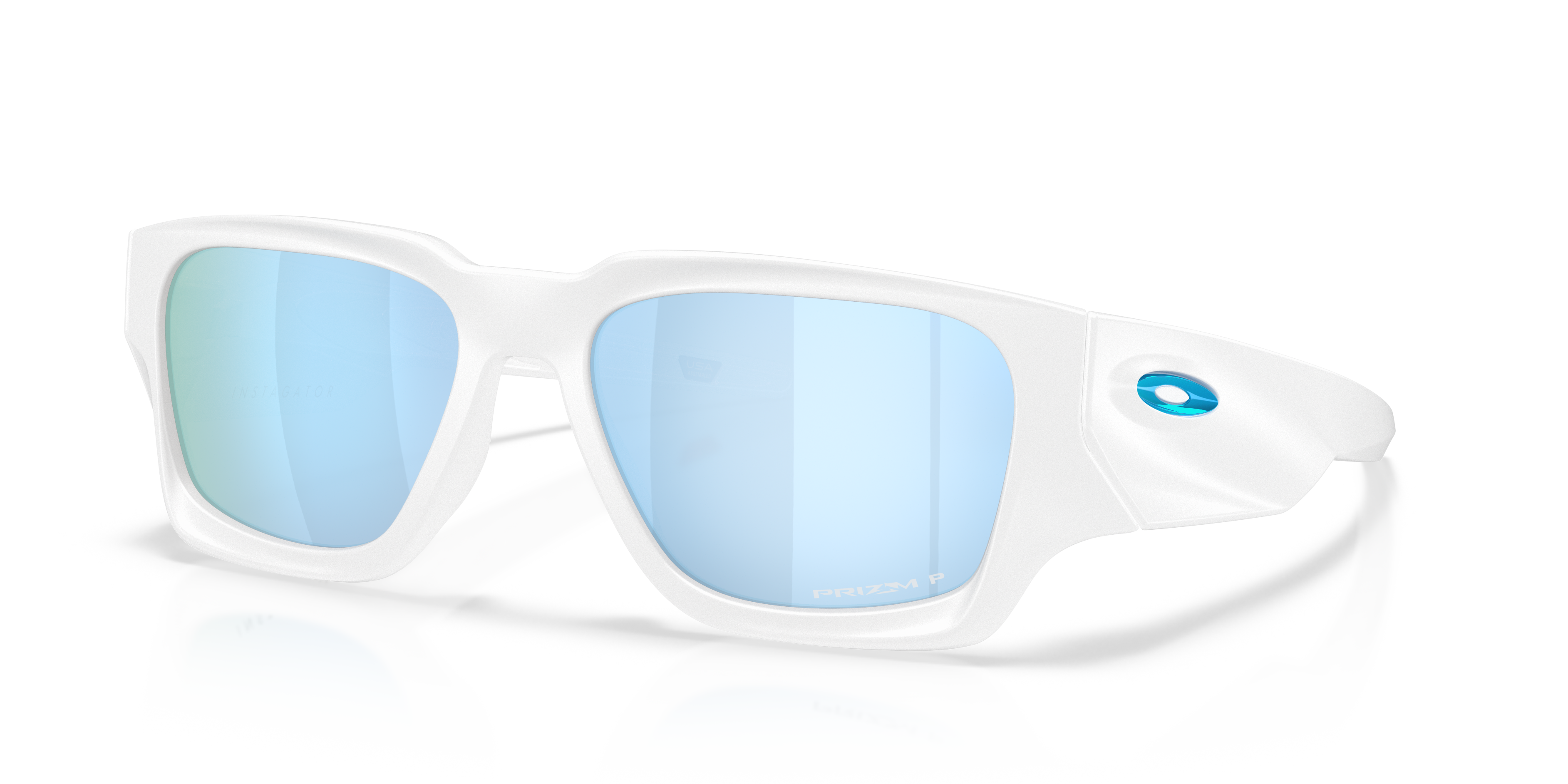 Instagator Matwit KunststofSunglass Frames van B24, Hoekweergave