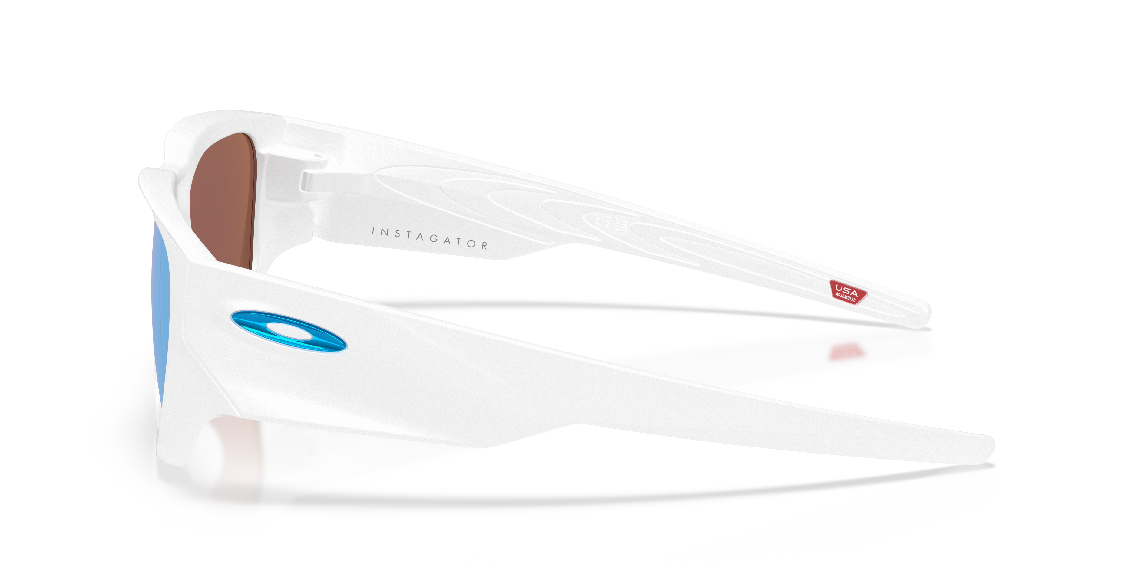 Instagator Matwit KunststofSunglass Frames van B24, Zijaanzicht