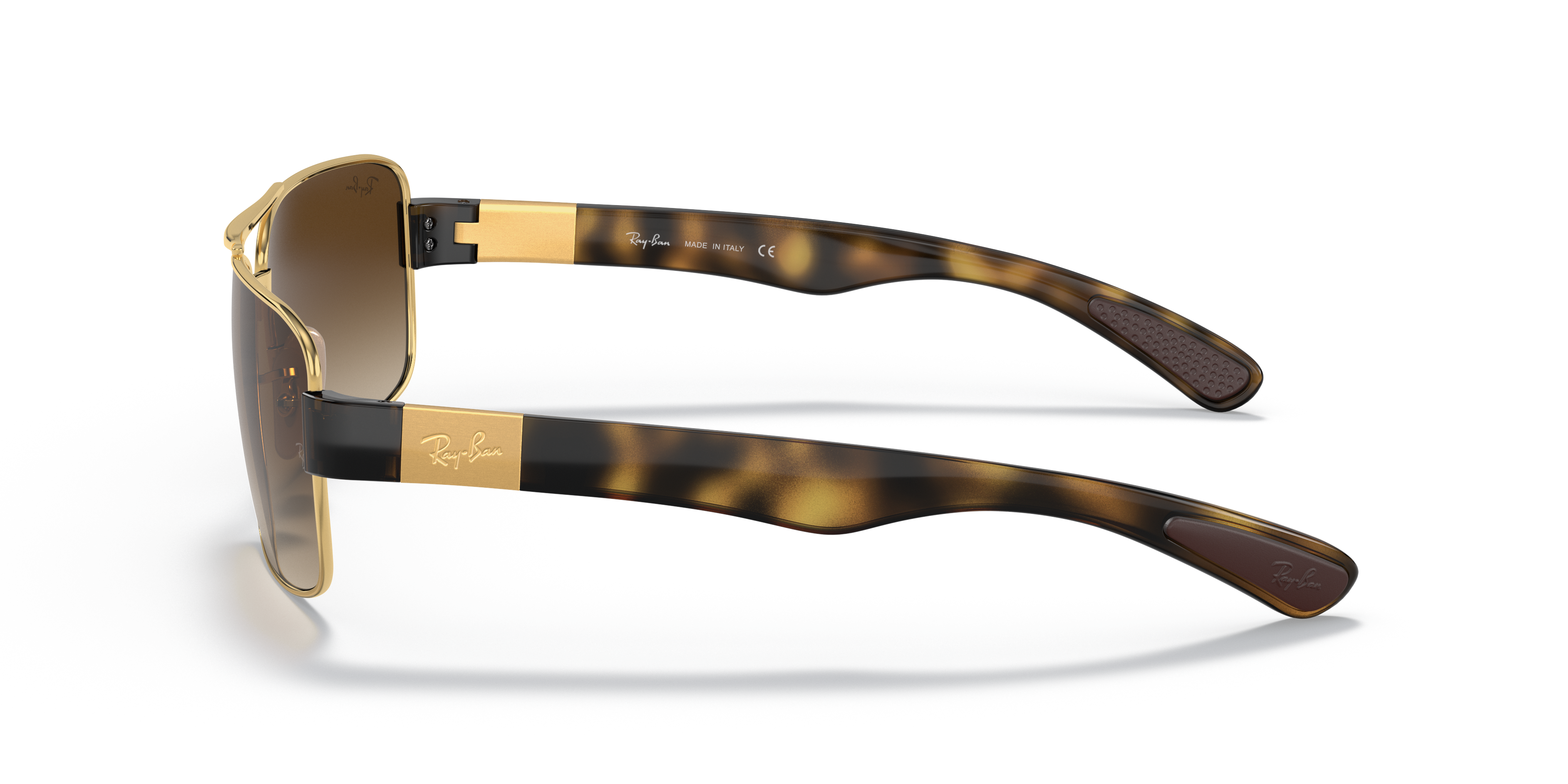 RB3522 Arista Gold MetallSunglass Frames von B24, Seitenansicht