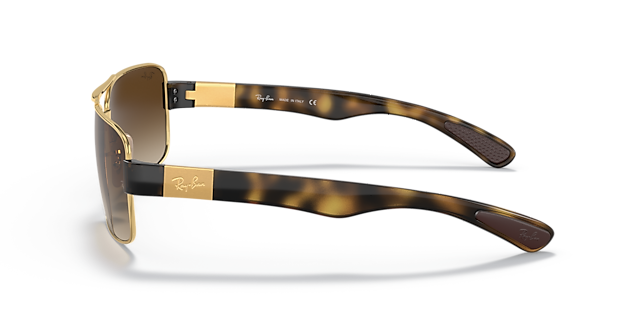 RB3522 Arista goud MetaalSunglass Frames van B24, Zijaanzicht