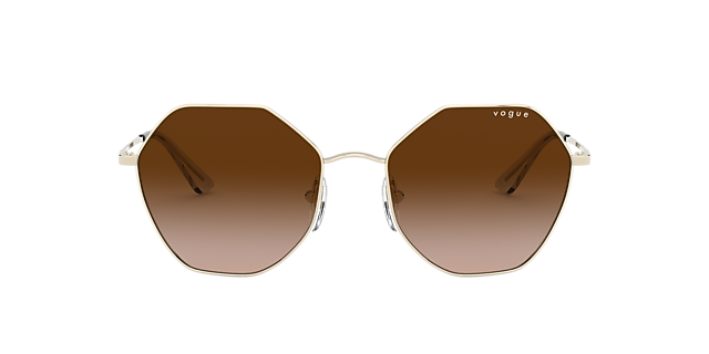VO4180S Hellgold MetallSunglass Frames von B24, Vorderansicht