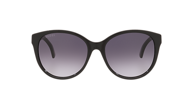 GG0631S Schwarz KunststoffSunglass Frames von B24, mit getönten Gläsern