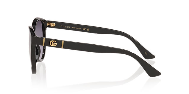 GG0631S Schwarz KunststoffSunglass Frames von B24, Seitenansicht