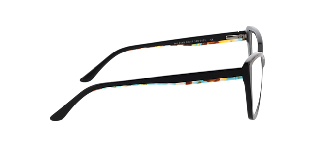 Jane Zwart AcetaatEyeglass Frames van B24, Zijaanzicht