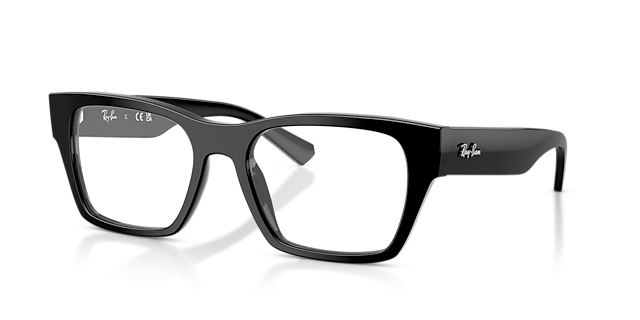 RB5448 Schwarz AcetatEyeglass Frames von B24, Dreiviertelansicht