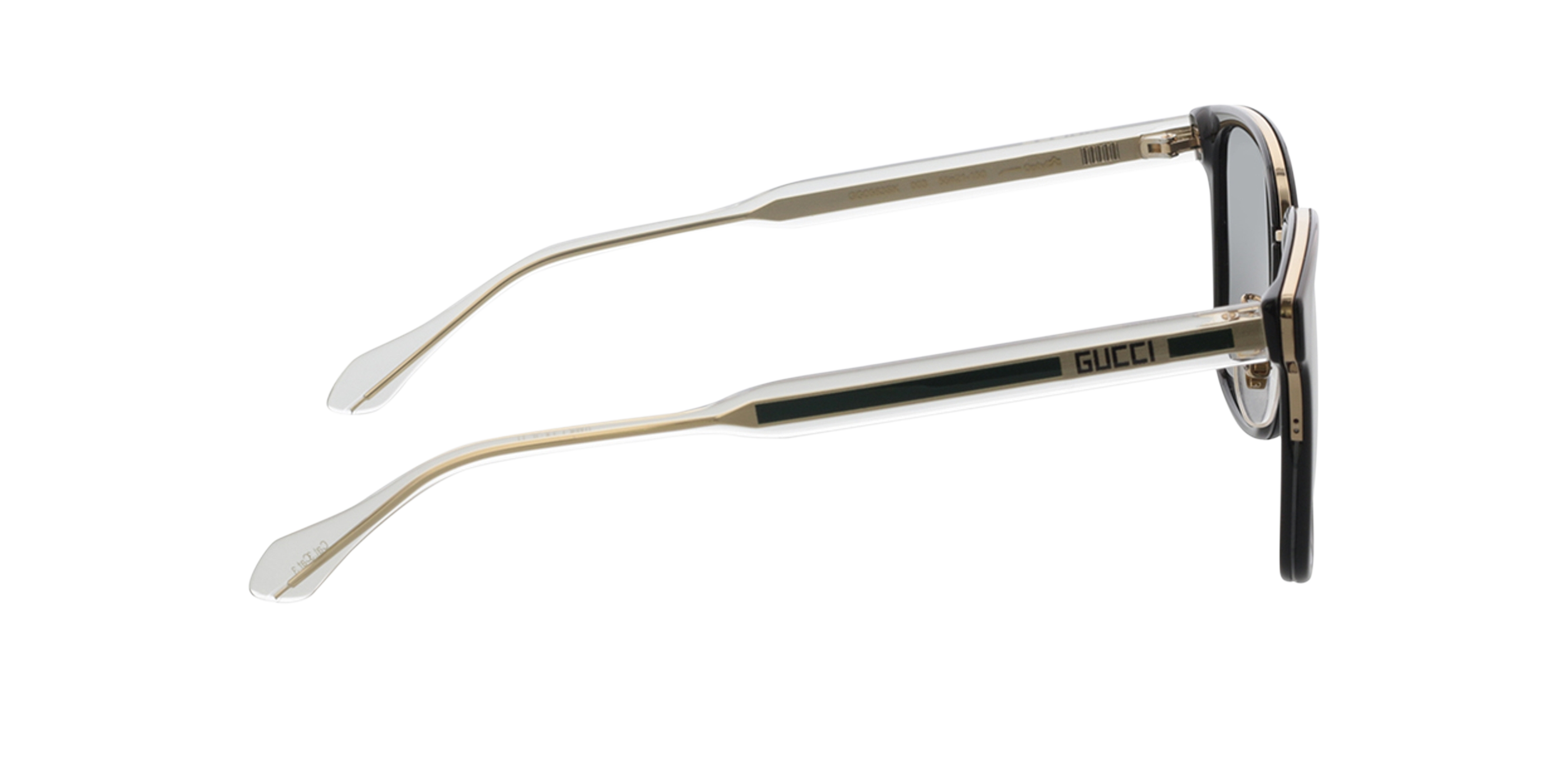 GG0563SKN Schwarz AcetatSunglass Frames von B24, Seitenansicht