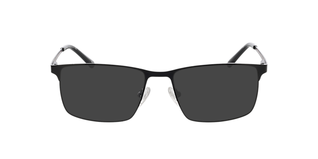 Bowie Matzwart MetaalEyeglass Frames van B24, met getinte lenzen