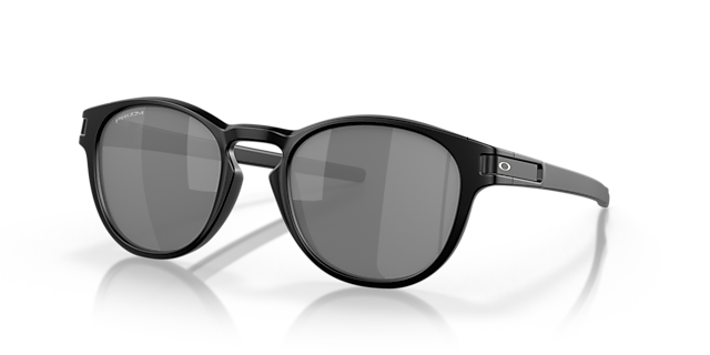 Latch™ Matt Schwarz KunststoffSunglass Frames von B24, Dreiviertelansicht