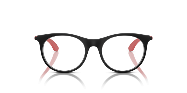 RB9082V Optics Kids Matzwart KunststofEyeglass Frames van B24, Vooraanzicht