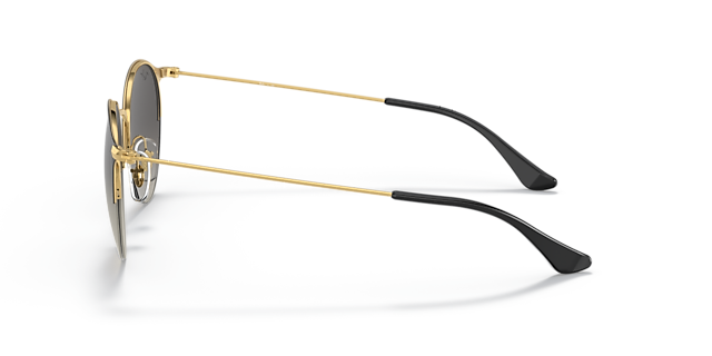 RB3578 Schwarz auf Gold MetallSunglass Frames von B24, Seitenansicht
