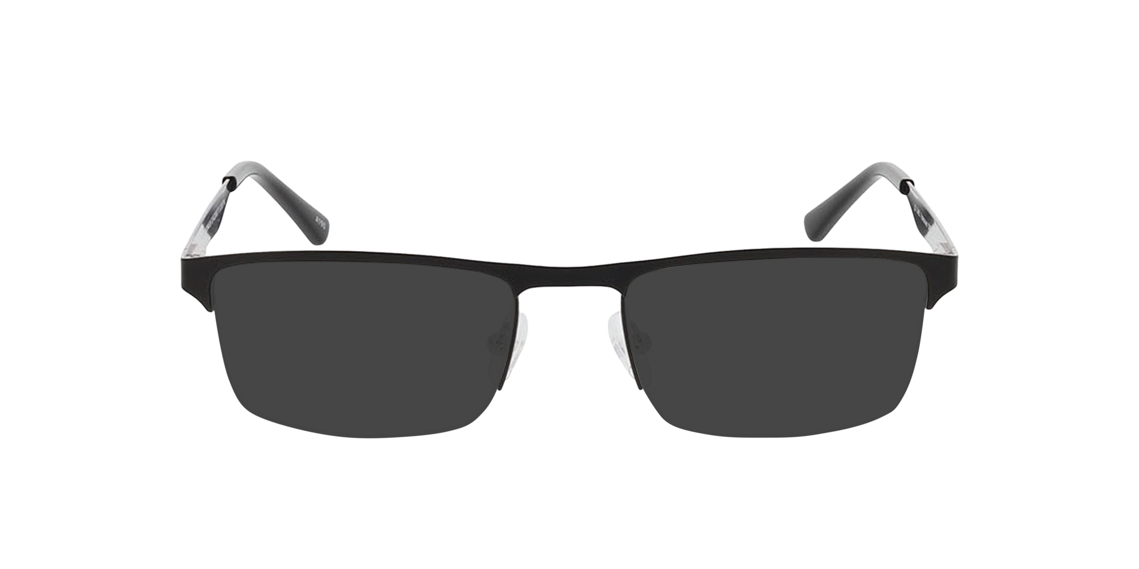 Vancouver Zwart & Zilver MetaalEyeglass Frames van B24, met getinte lenzen