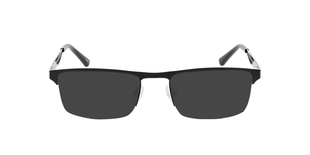 Vancouver Zwart & Zilver MetaalEyeglass Frames van B24, met getinte lenzen