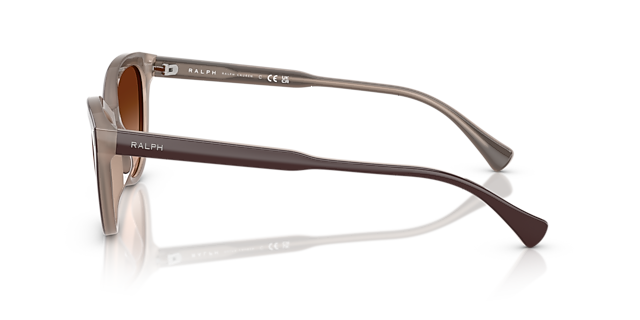 RA5326U Solid Brown Milky Brown AcetatSunglass Frames von B24, Seitenansicht