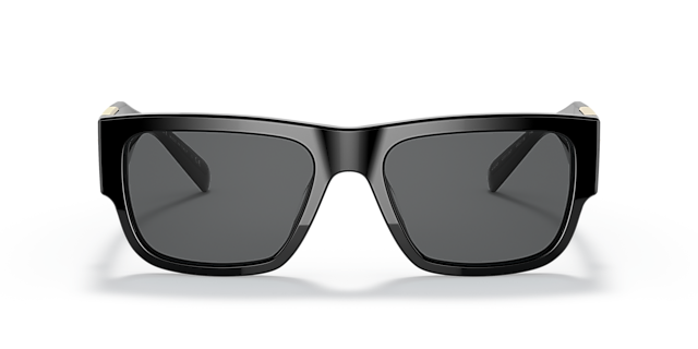 VE4406 Schwarz AcetatSunglass Frames von B24, Vorderansicht