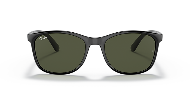 RB4374 Schwarz KunststoffSunglass Frames von B24, Vorderansicht