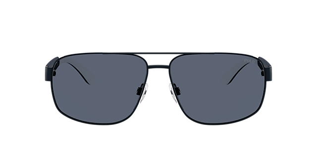 PH3112 Marineblau matt MetallSunglass Frames von B24, mit getönten Gläsern