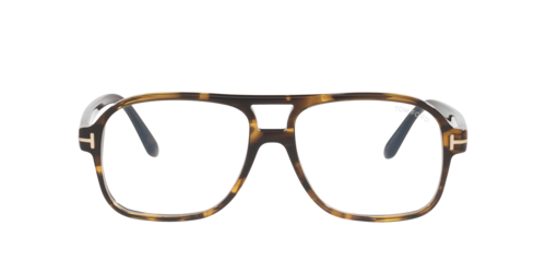 Tom Ford - FT6058-B, Herren, Tortoise Clear/Black Shiny, Größe: X-Large