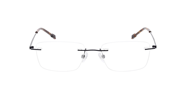 Freetown Mattblau MetallEyeglass Frames von B24, Vorderansicht