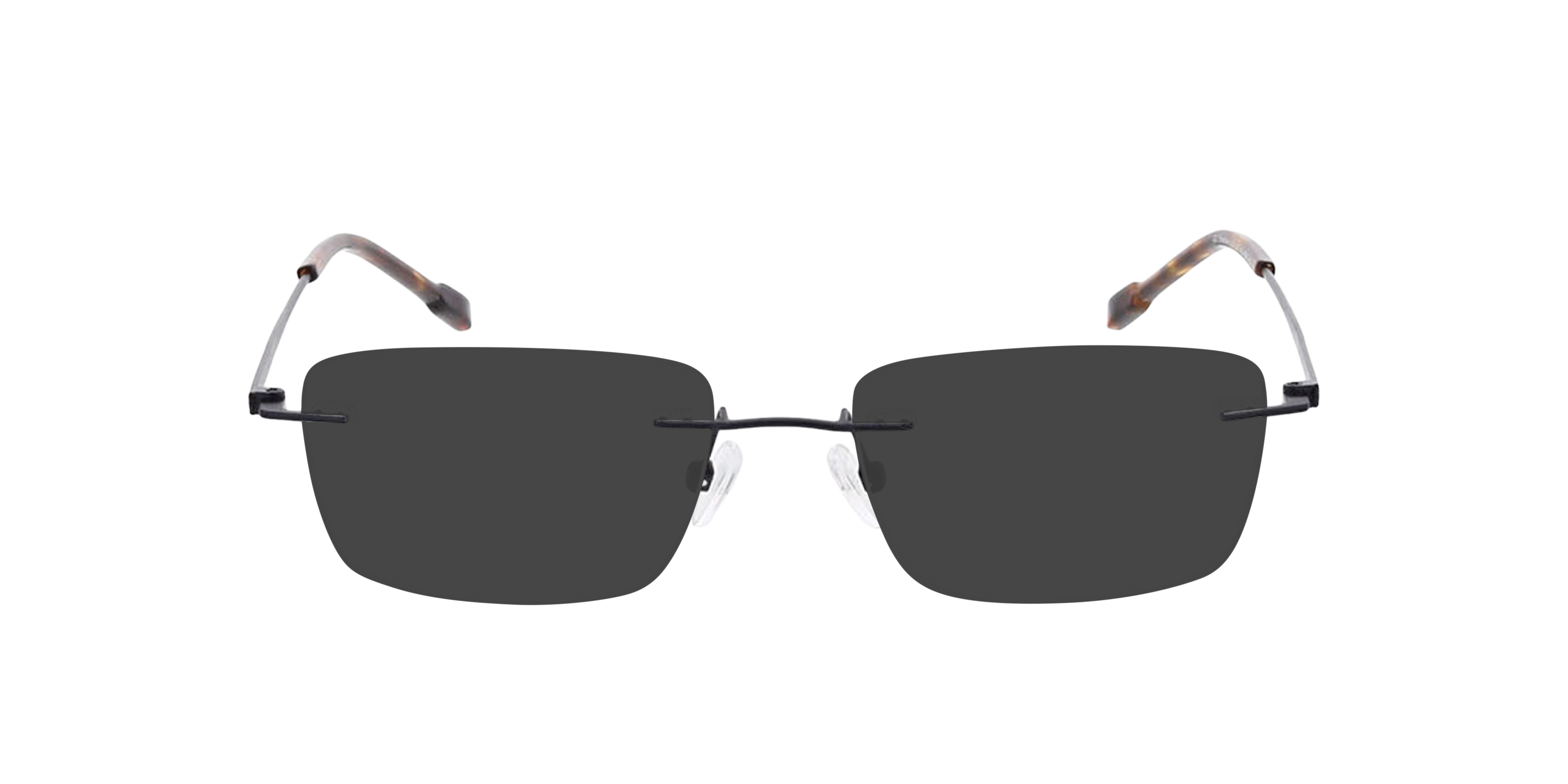 Freetown Matblauw MetaalEyeglass Frames van B24, met getinte lenzen