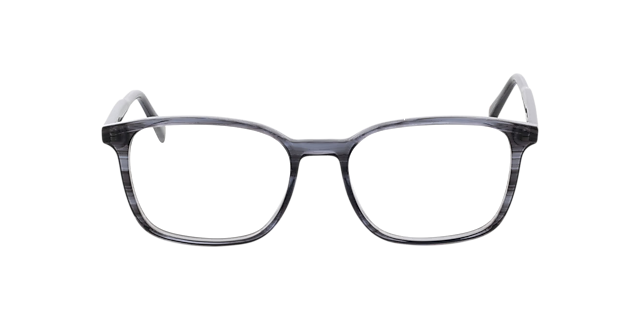 Barcelona Crystal Grey Horn AcetaatEyeglass Frames van B24, Vooraanzicht