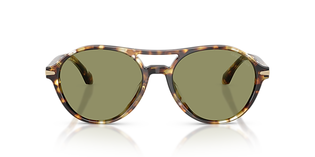 AR8236U Yellow Havana AcetatSunglass Frames von B24, Vorderansicht