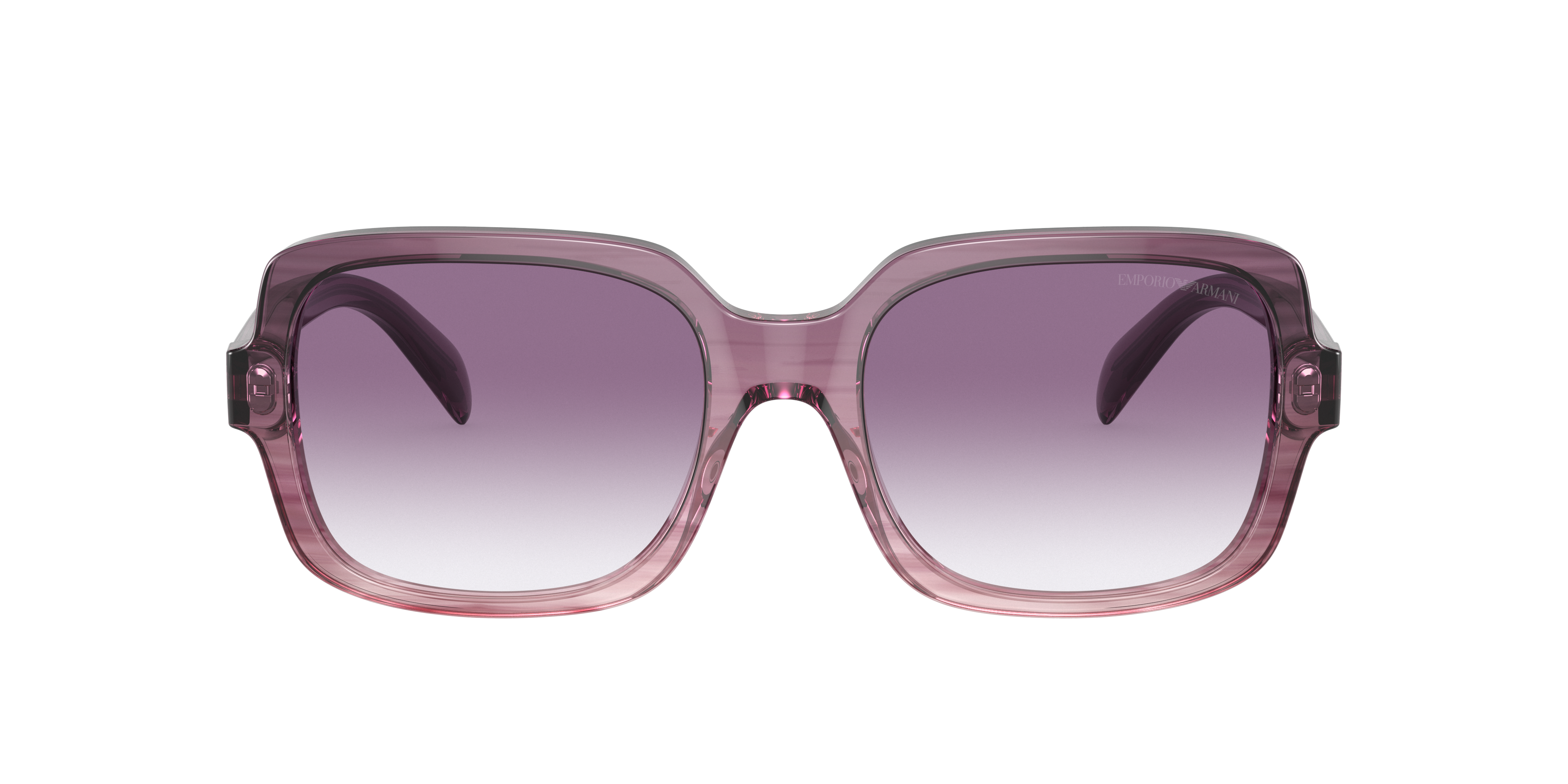 EA4195 Gradiënt Violet AcetaatSunglass Frames van B24, met getinte lenzen