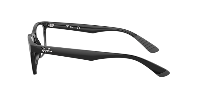 RB7025 Zwart KunststofEyeglass Frames van B24, Zijaanzicht