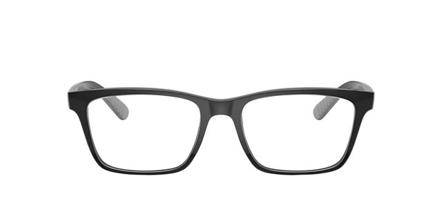 RB7025 Zwart KunststofEyeglass Frames van B24, Vooraanzicht