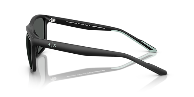 AX4149SU Matt Schwarz KunststoffSunglass Frames von B24, Seitenansicht