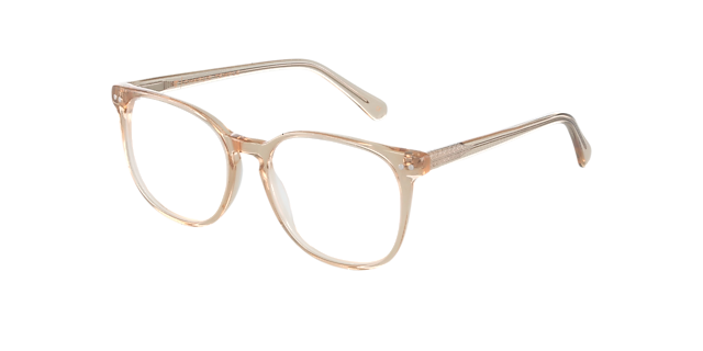 BARRON Crystal Peach AcetatEyeglass Frames von B24, Dreiviertelansicht