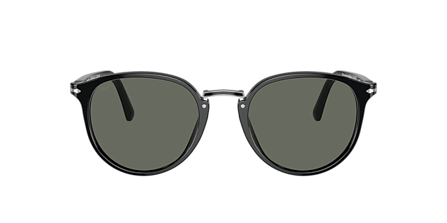 PO3210S Schwarz AcetatSunglass Frames von B24, mit getönten Gläsern