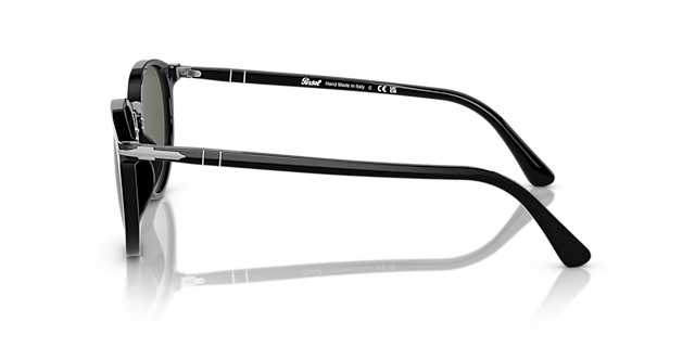 PO3210S Schwarz AcetatSunglass Frames von B24, Seitenansicht