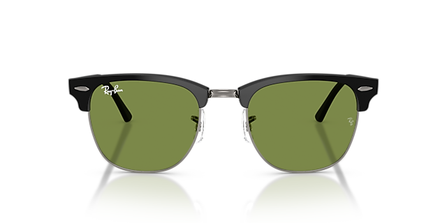 RB3016 Matte Black On Black AcetatSunglass Frames von B24, Vorderansicht