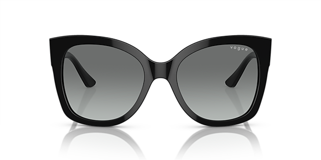 VO5338S Zwart AcetaatSunglass Frames van B24, Vooraanzicht