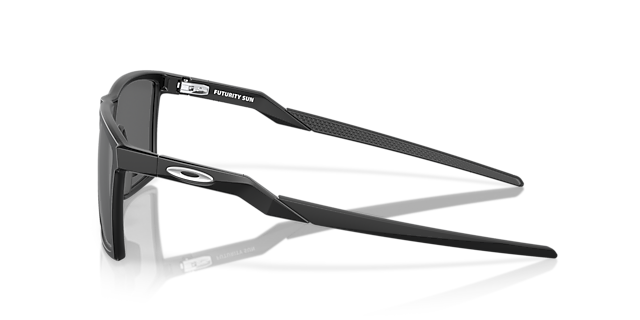 Futurity Sun Schwarz satiniert KunststoffSunglass Frames von B24, Seitenansicht