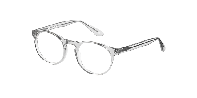 Steven S. White Crystal AcetaatEyeglass Frames van B24, Hoekweergave