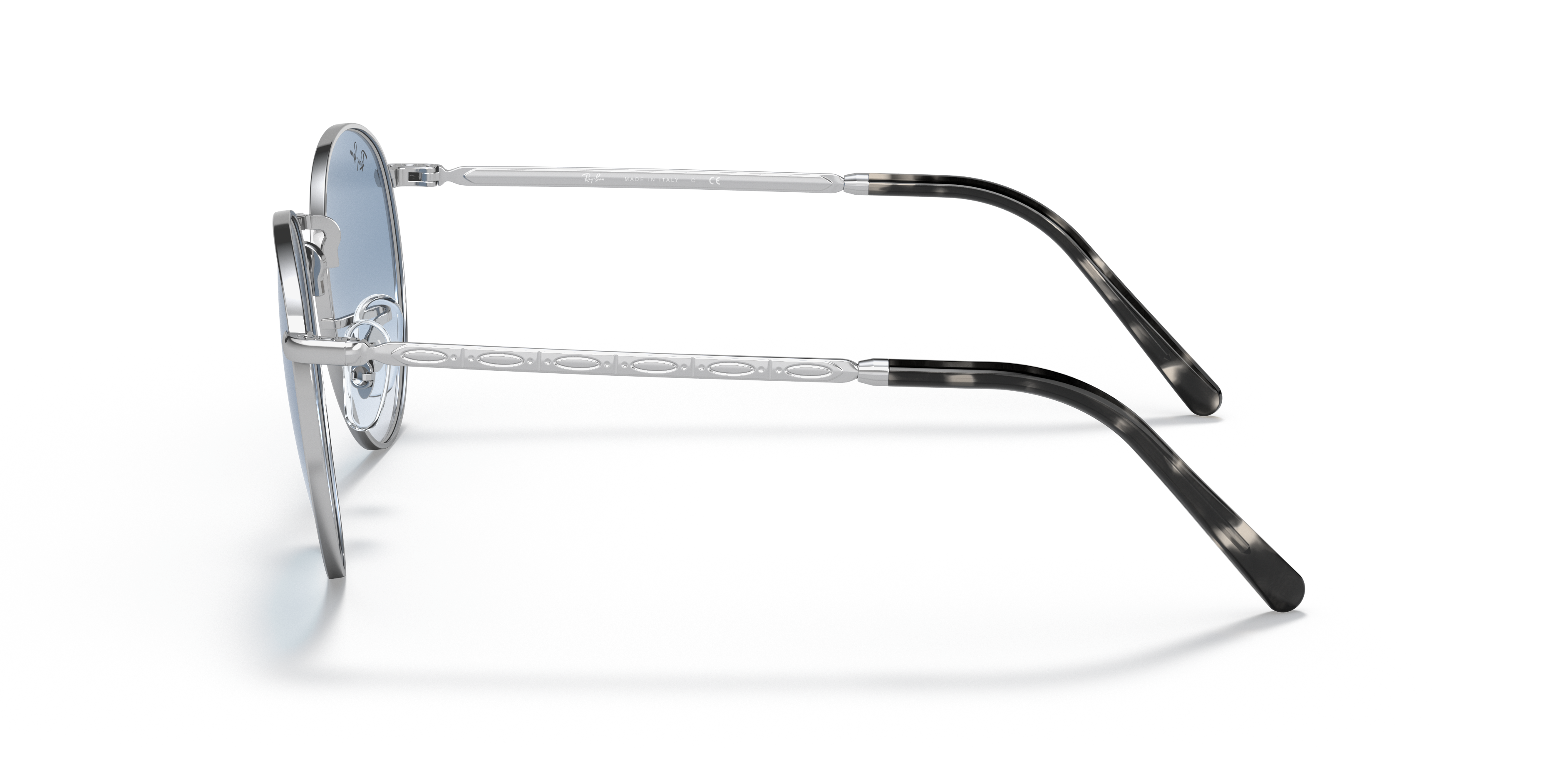 RB3637 Silber MetallSunglass Frames von B24, Seitenansicht