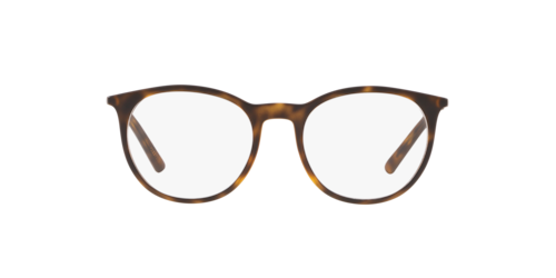Dolce&Gabbana - DG5031, Herren, Matt Havana/Matte Havana/transparent, Größe: Large
