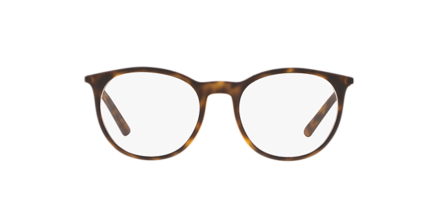 DG5031 Mat Havana KunststofEyeglass Frames van B24, Vooraanzicht