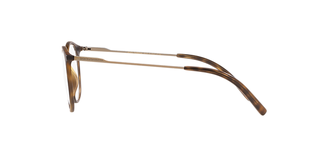 DG5031 Mat Havana KunststofEyeglass Frames van B24, Zijaanzicht