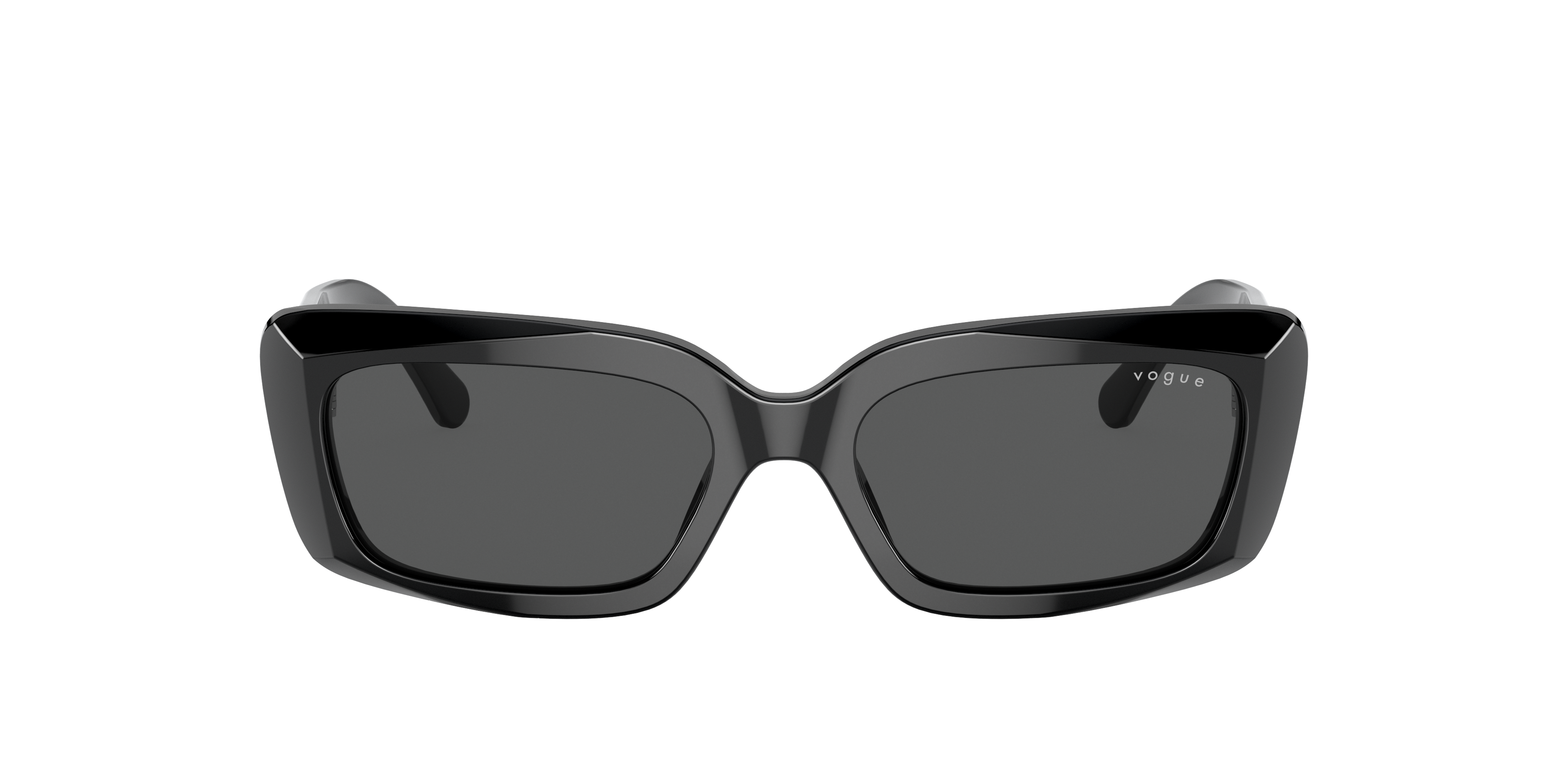 VO5440S Zwart AcetaatSunglass Frames van B24, met getinte lenzen